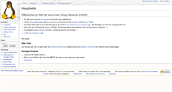 Desktop Screenshot of lug-hannover.de